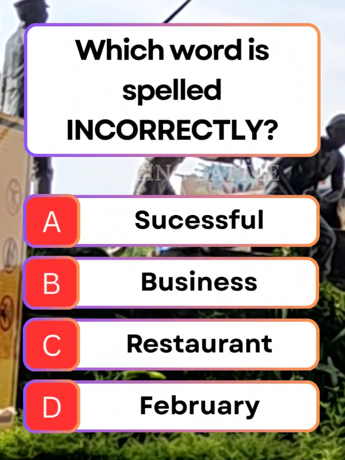 @Spelling Battle