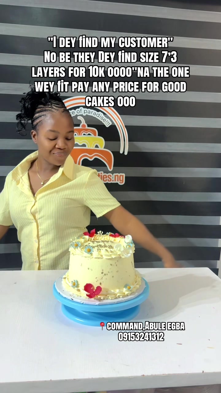 @Baker in command/abule egba 🎂