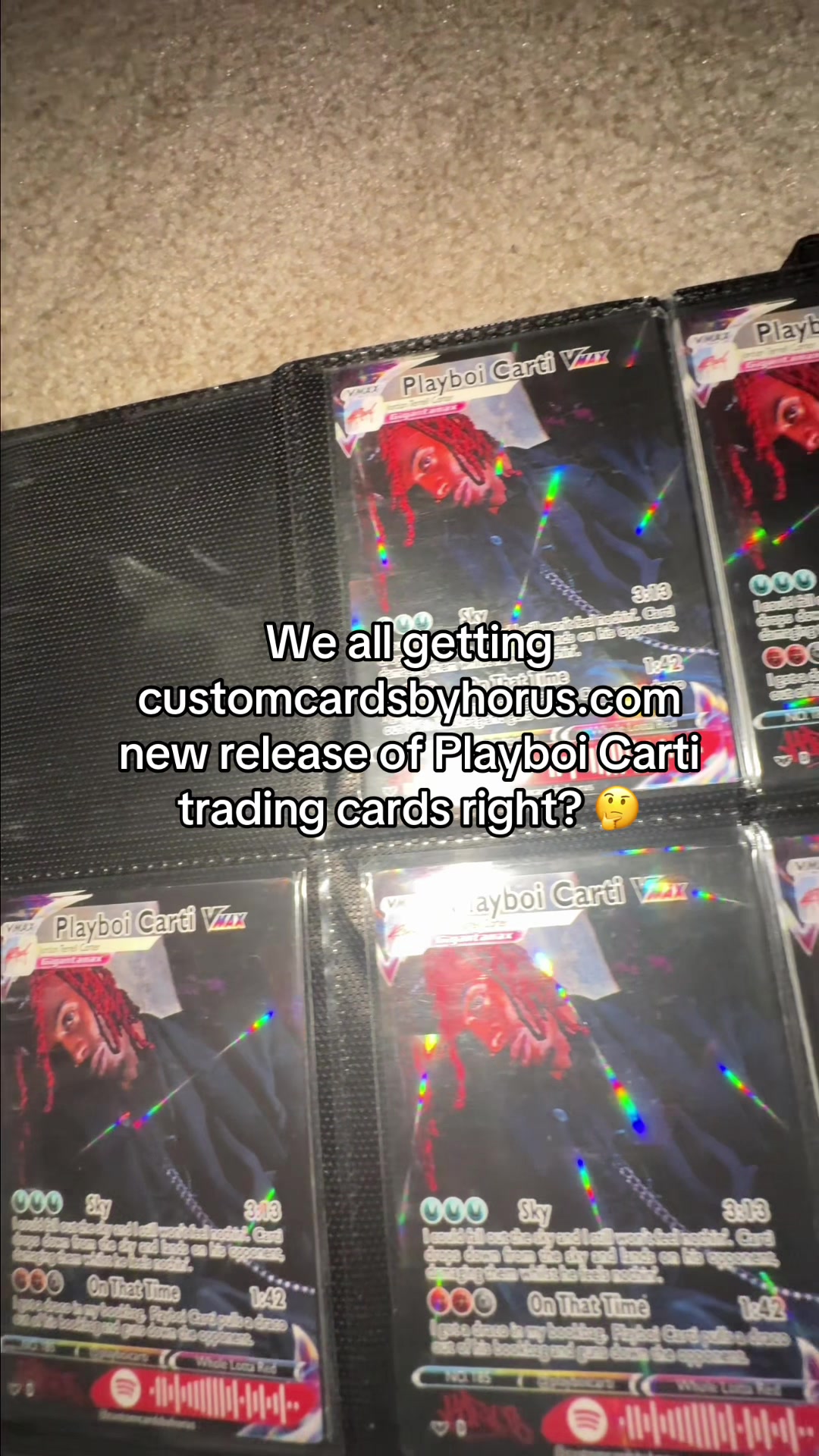 @custom cards by horus