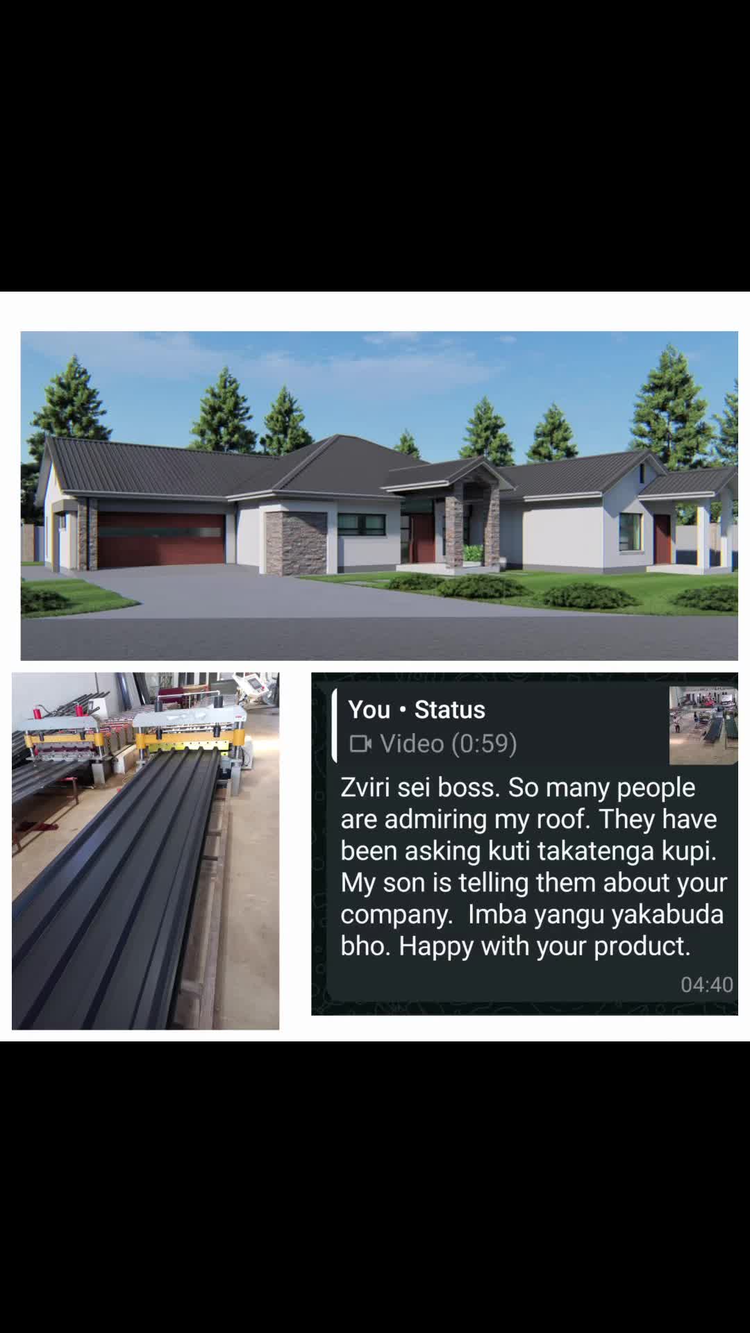 @chromadek IBR Roofing sheets