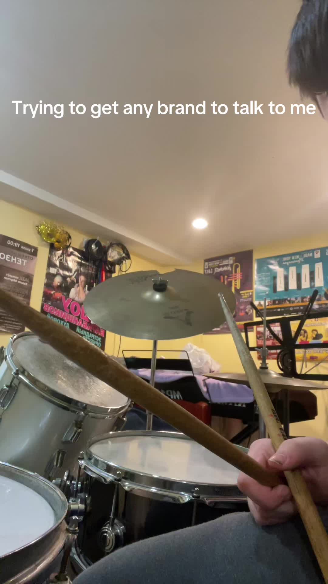 @Teen drummer