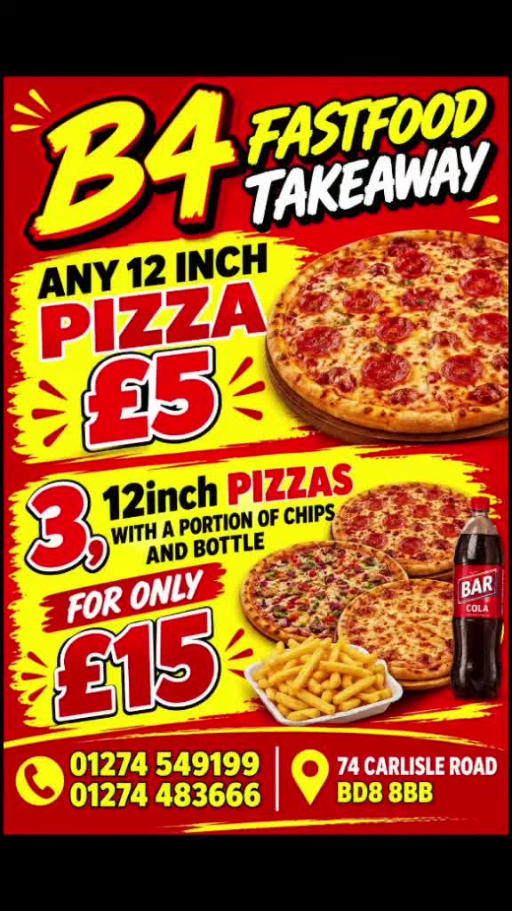 @B4FastFoodBradford