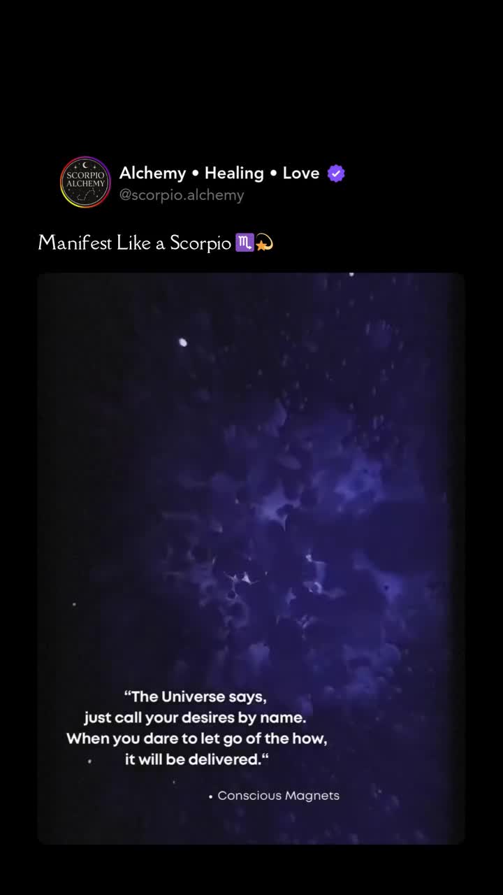 @Scorpio Alchemy