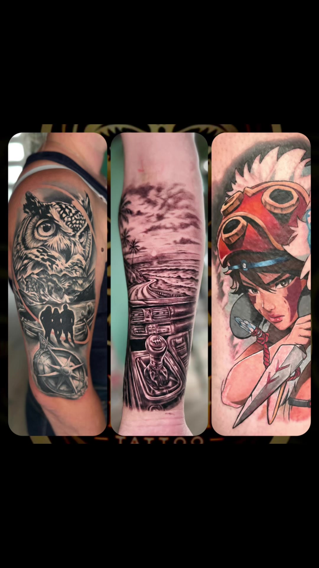 @Voron & Aelita tattoo