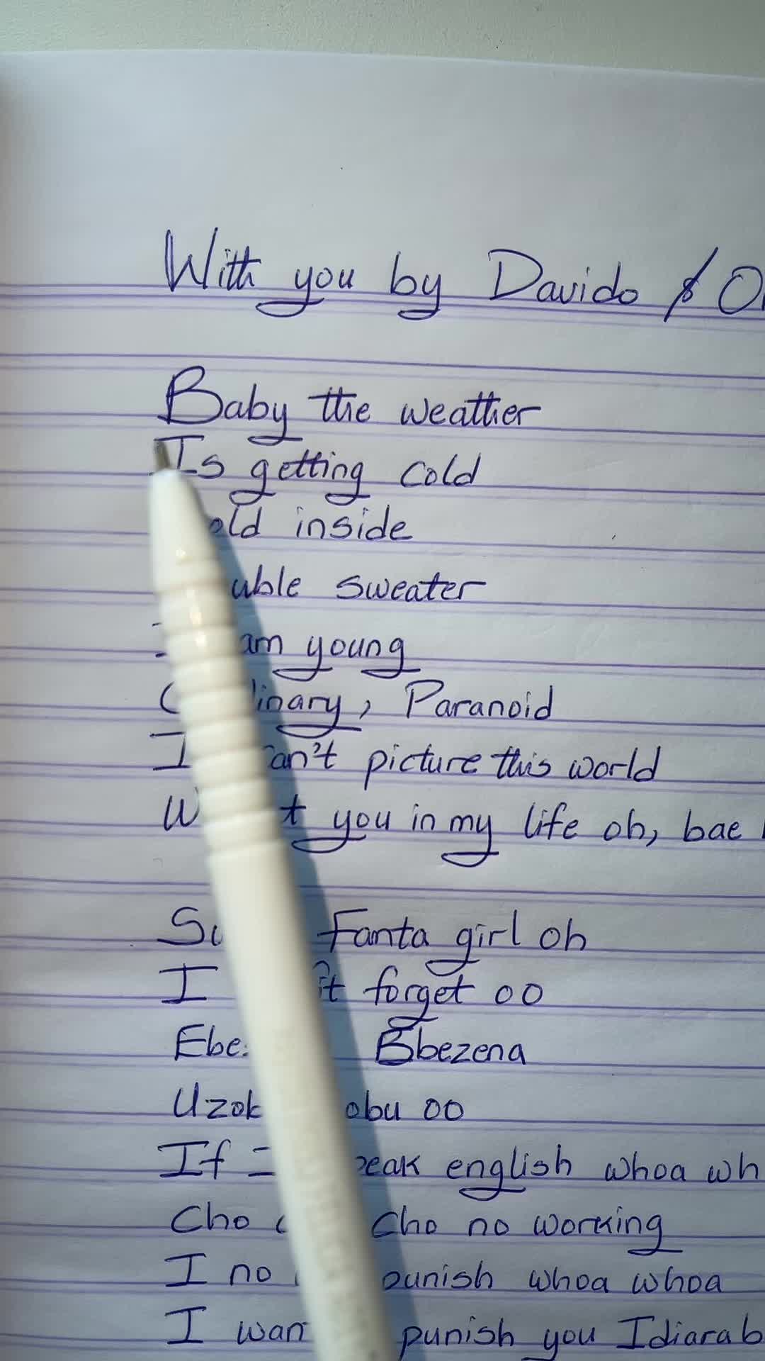 @Lyrics by Bettie 💙