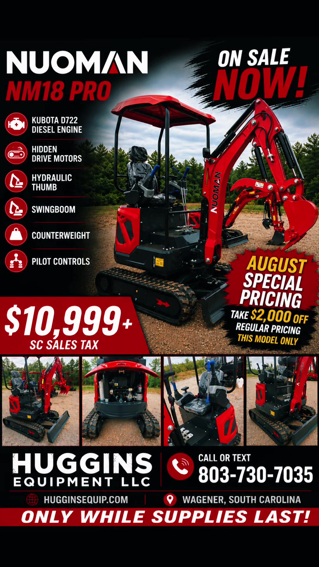 @HUGGINS EQUIPMENT