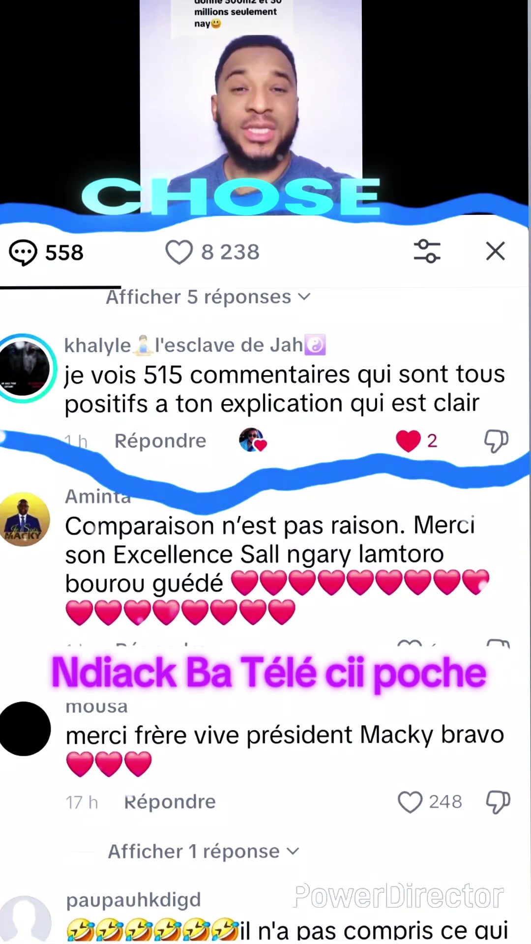 @Ndiack BA Télé cii Poche 📺
