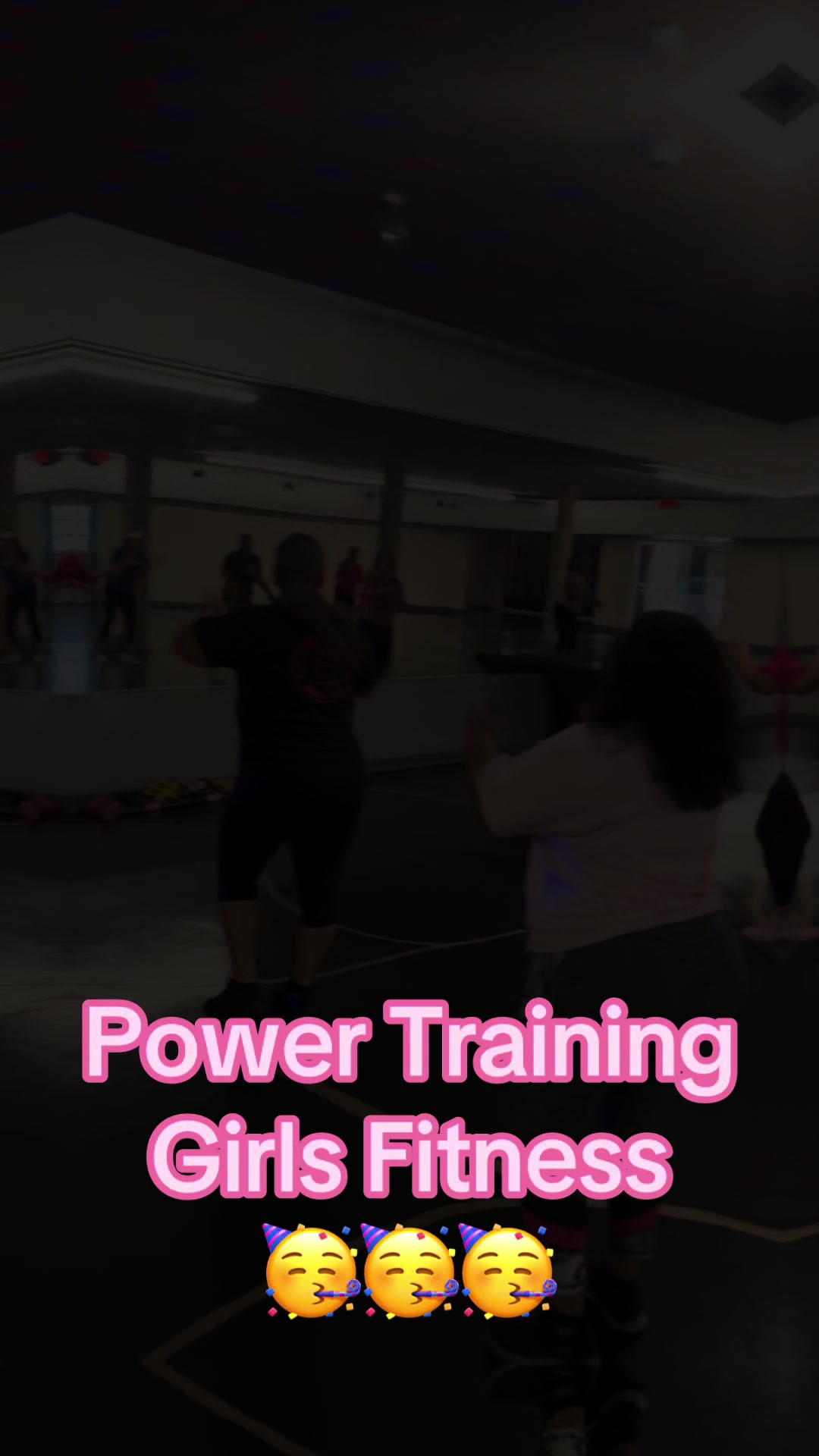 @Power training girls fitness.