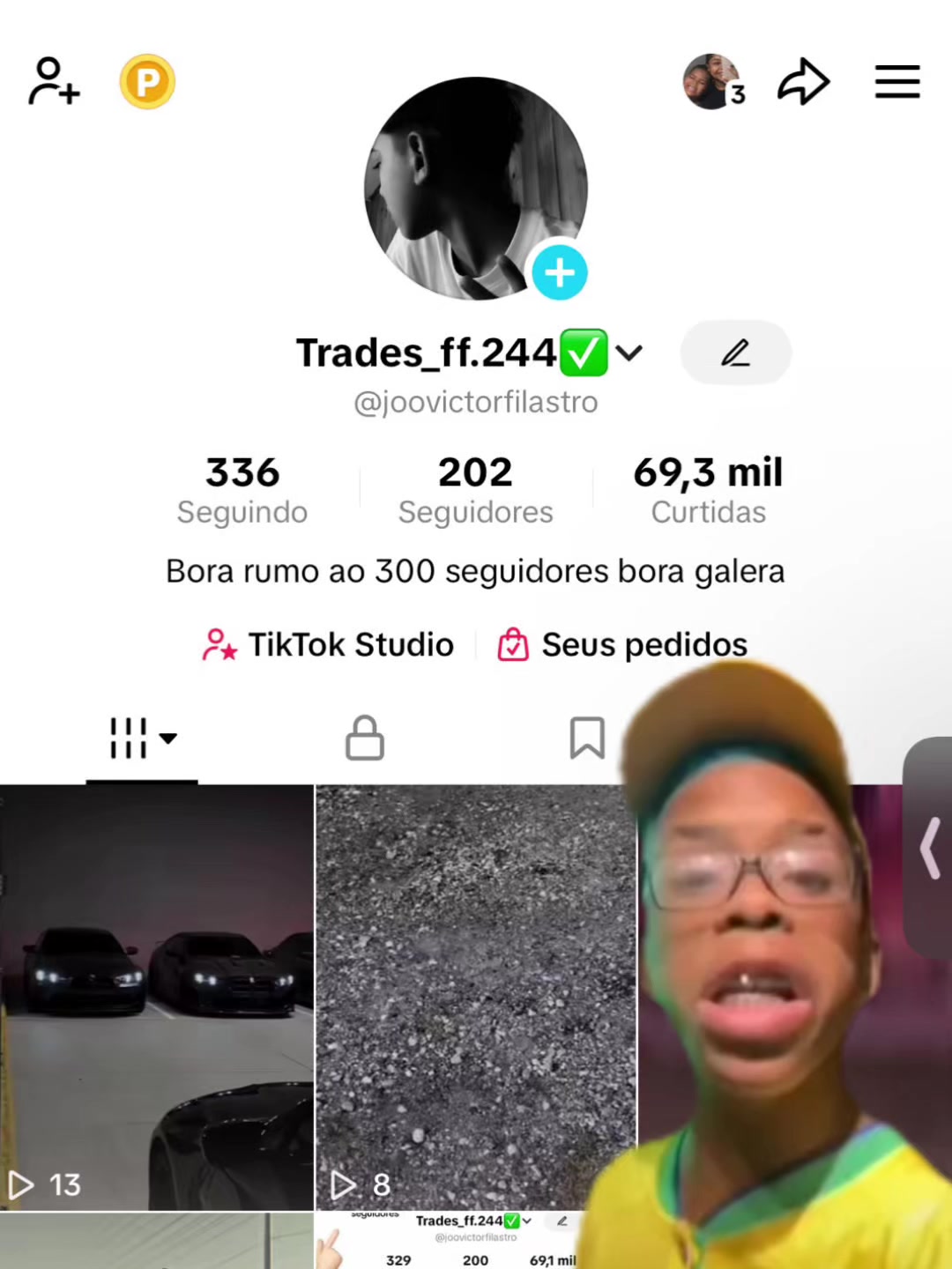 @Notificação do TikTok