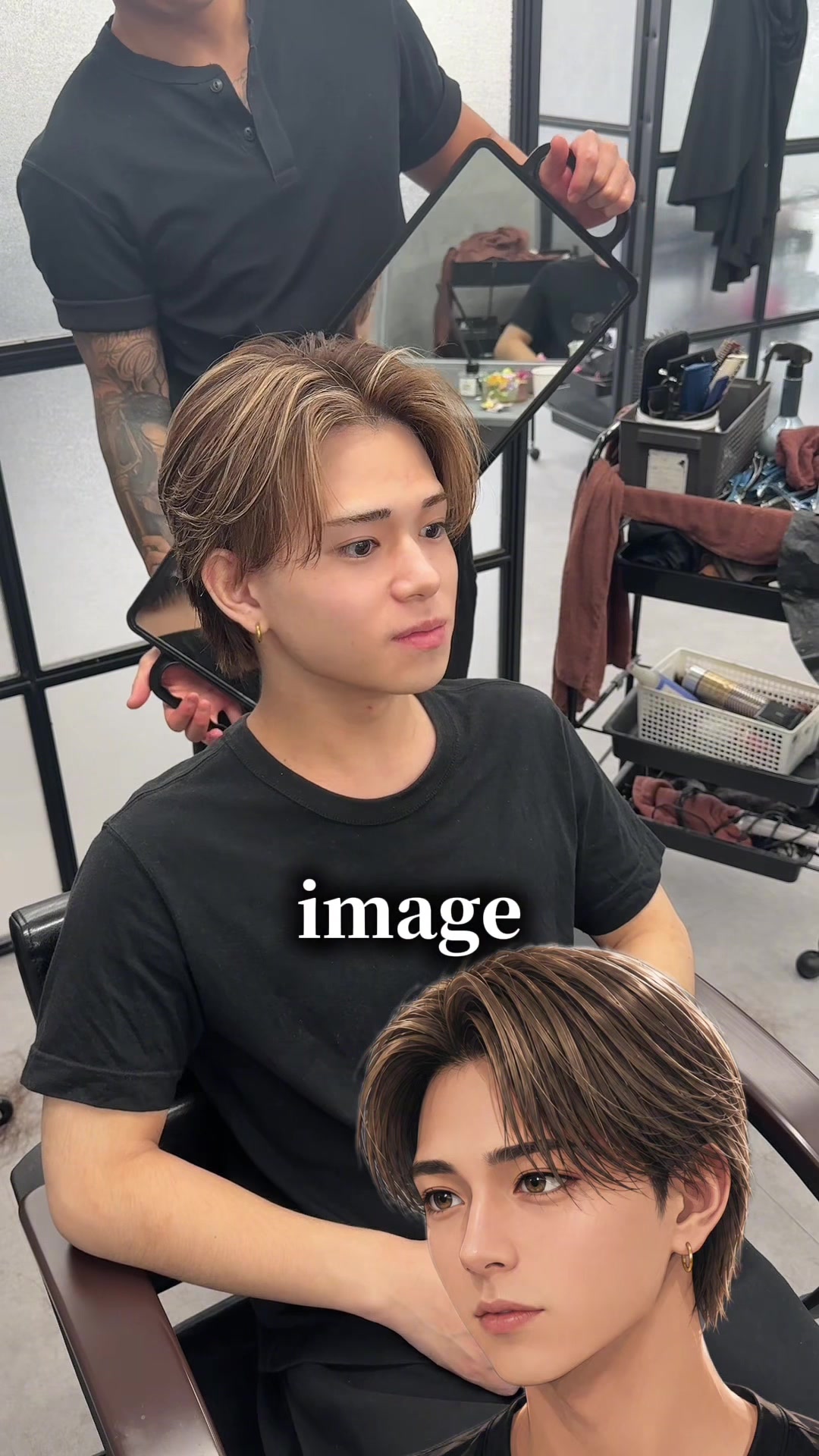 @リクトモテ髪🇺🇸✂︎