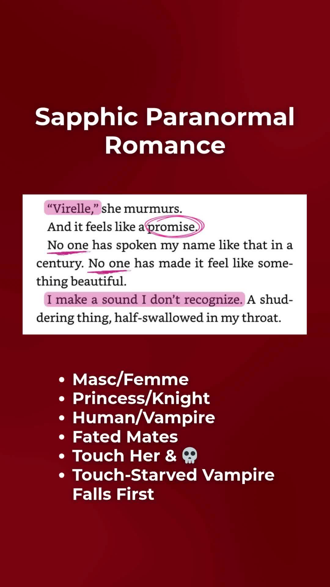 @Moira Darling 🌈Sapphic Author