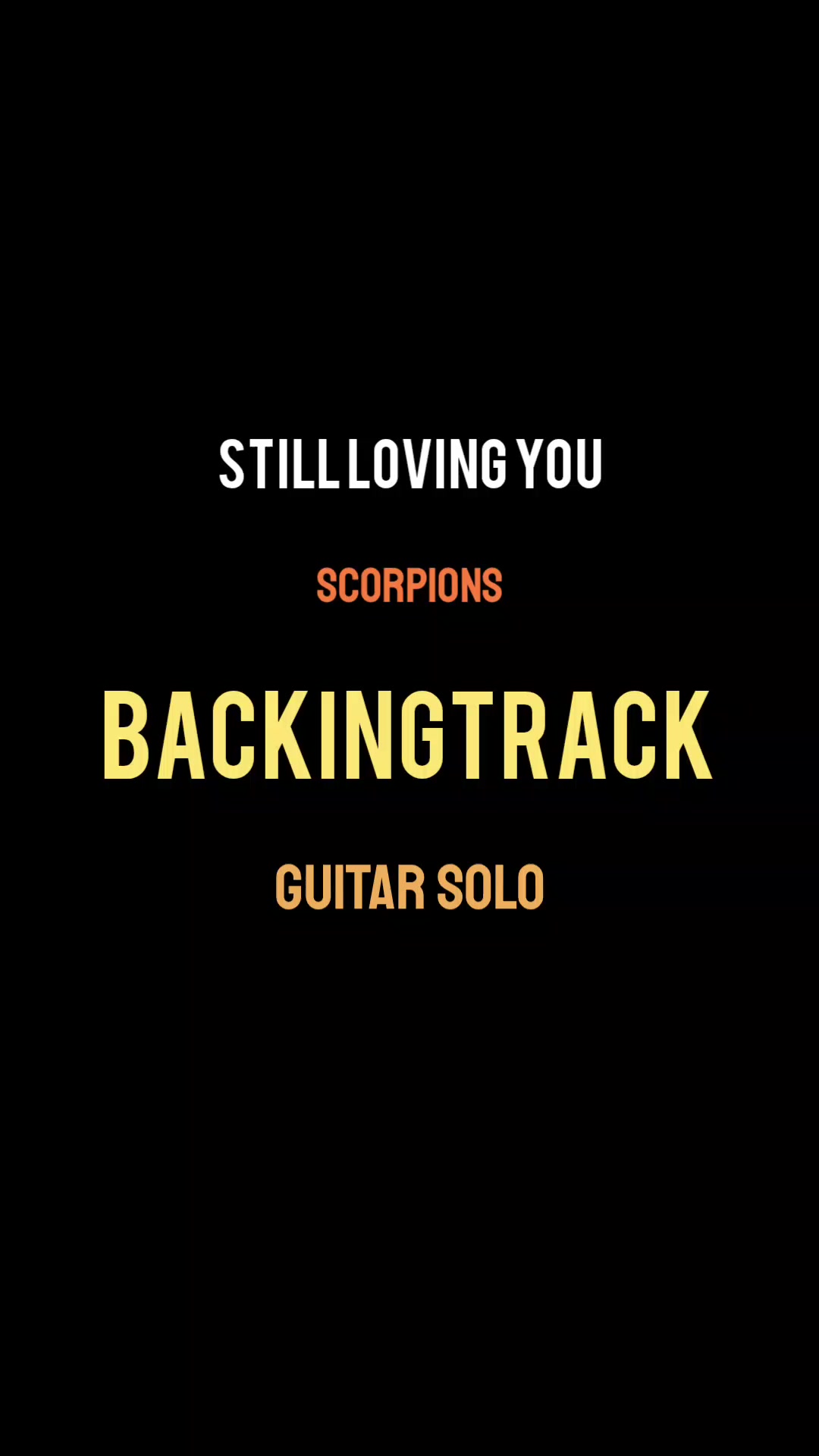 @Vidguitar Backingtrack