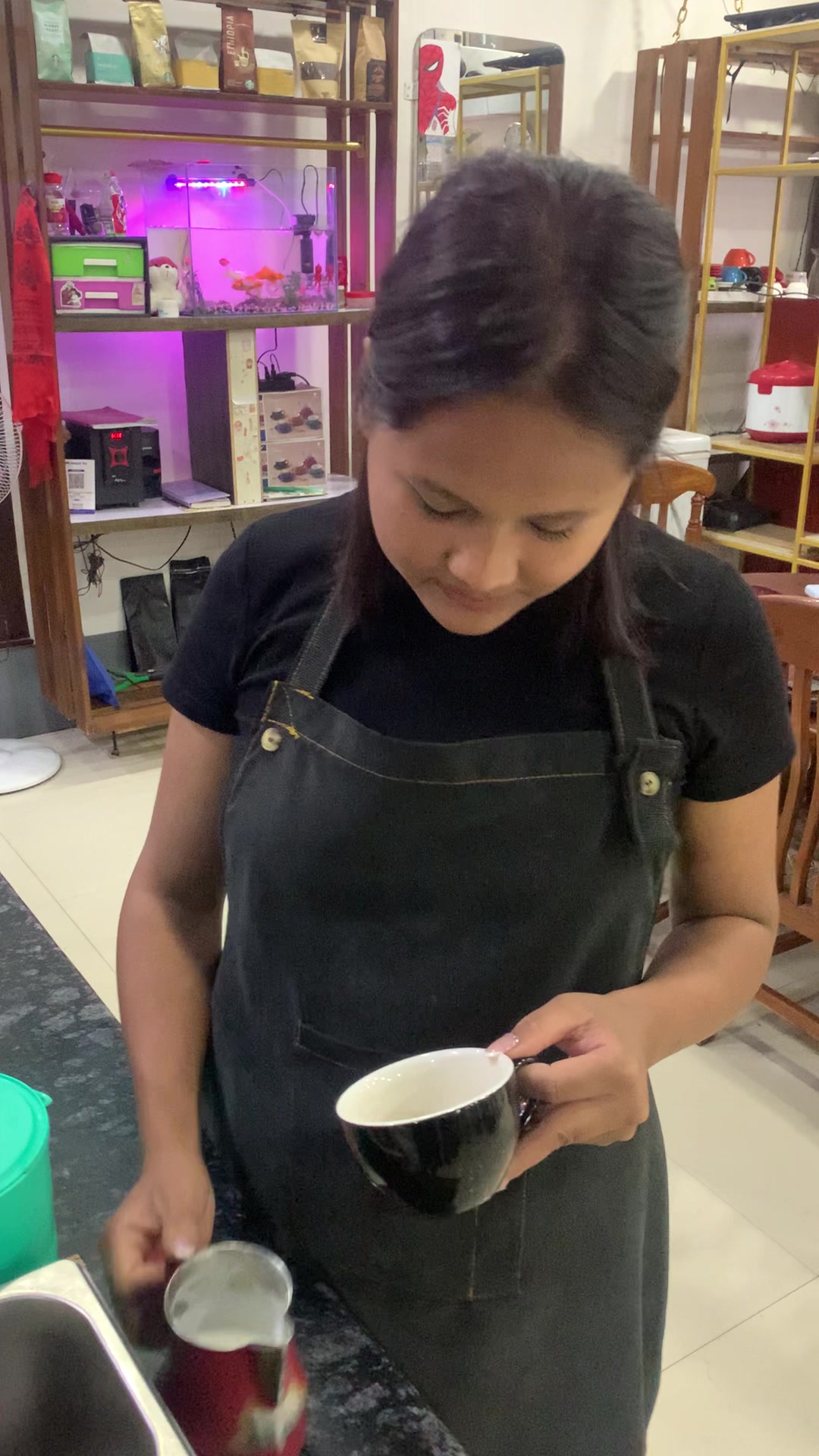 @Teentongue Barista School