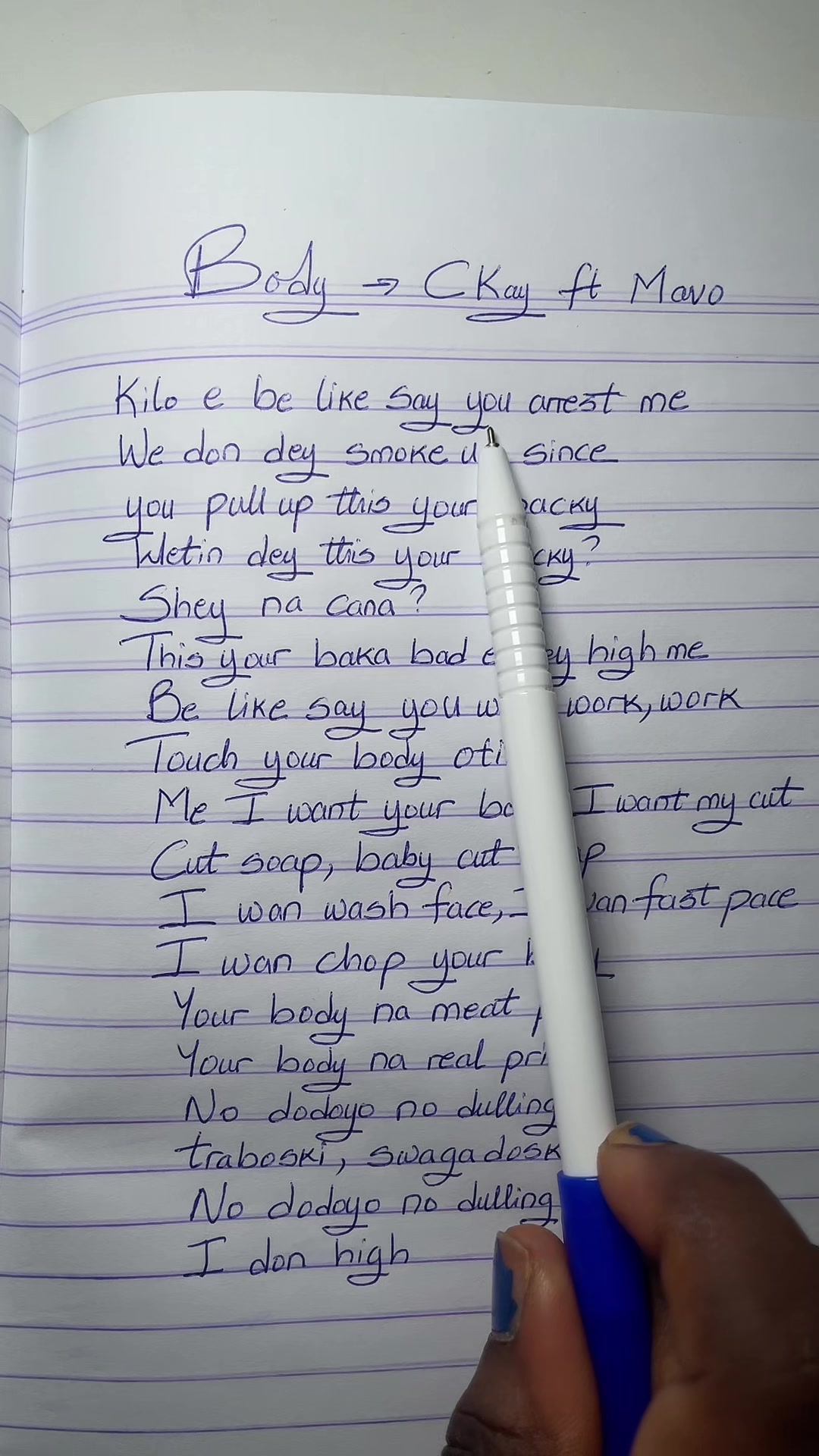 @Lyrics by Bettie 💙