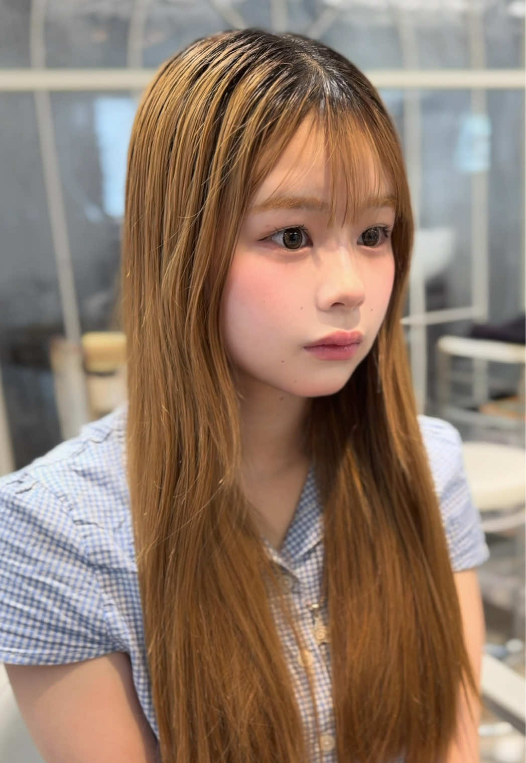 @わたるマジック/美容師/表参道/シースルーぱっつん/CEO