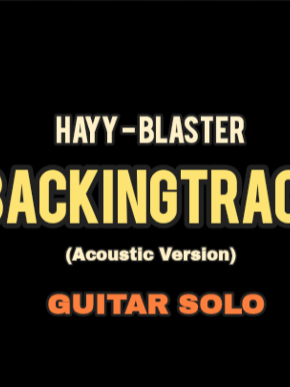 @Vidguitar Backingtrack