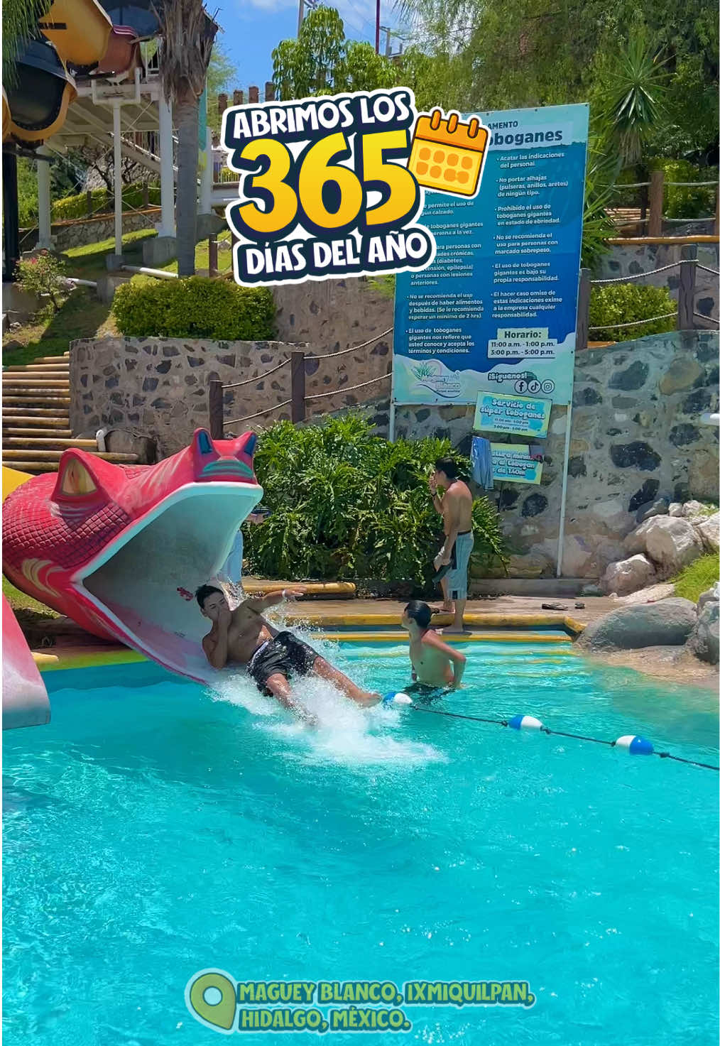 @Parque Acuático Maguey Blanco