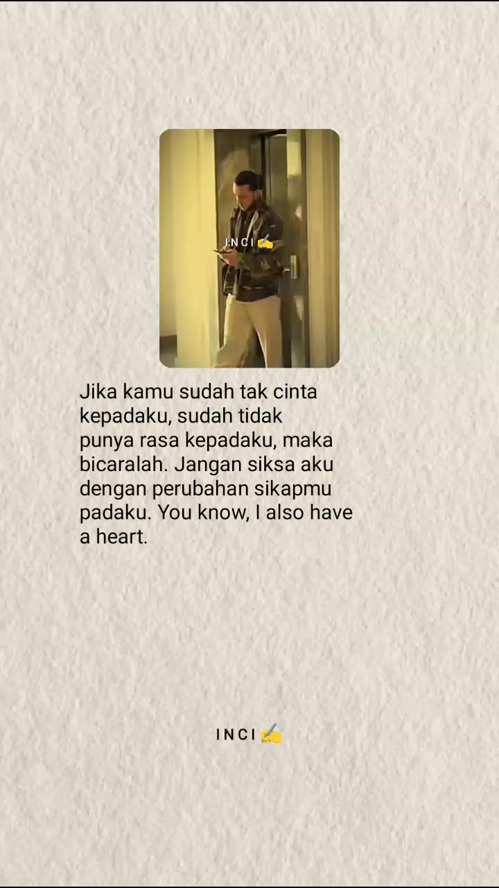 @I N C I ✍️