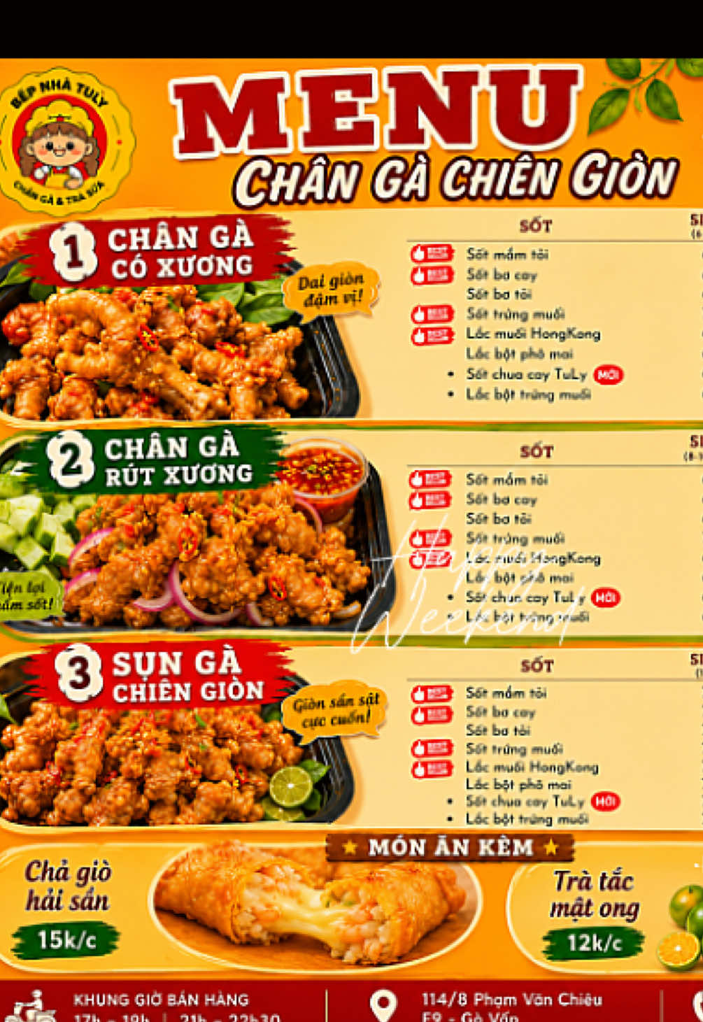 @Chân gà chiên giòn - TULY