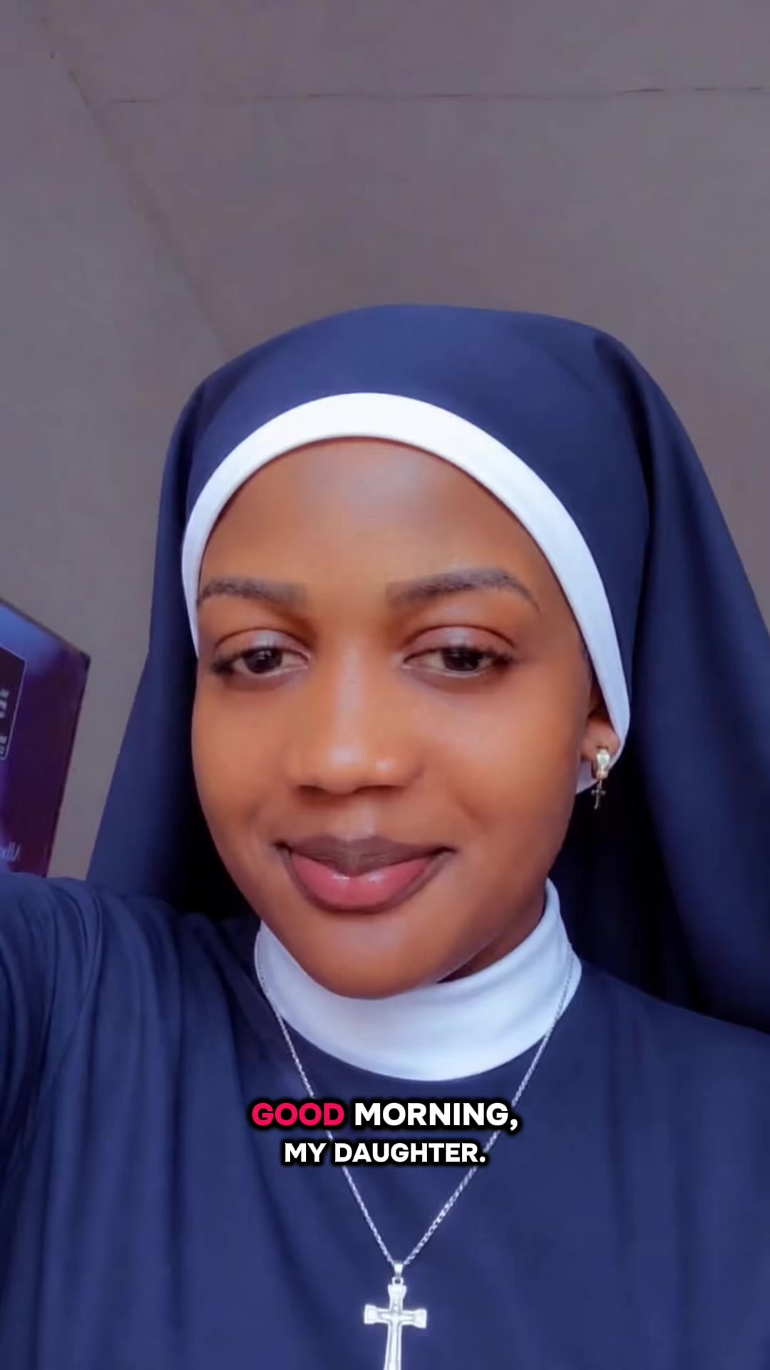 @The girl crying for a priest