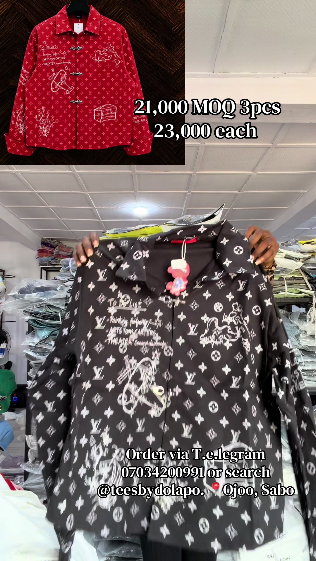 @TEES VENDOR IN IBADAN
