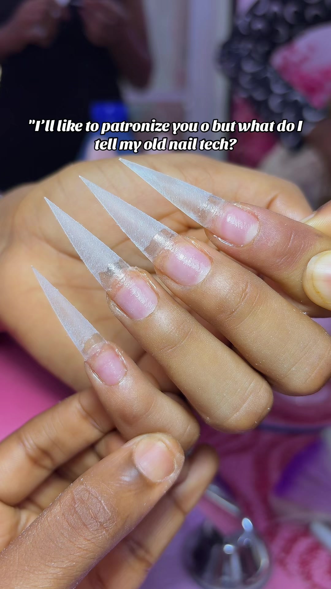 @Nail technician in Ibadan