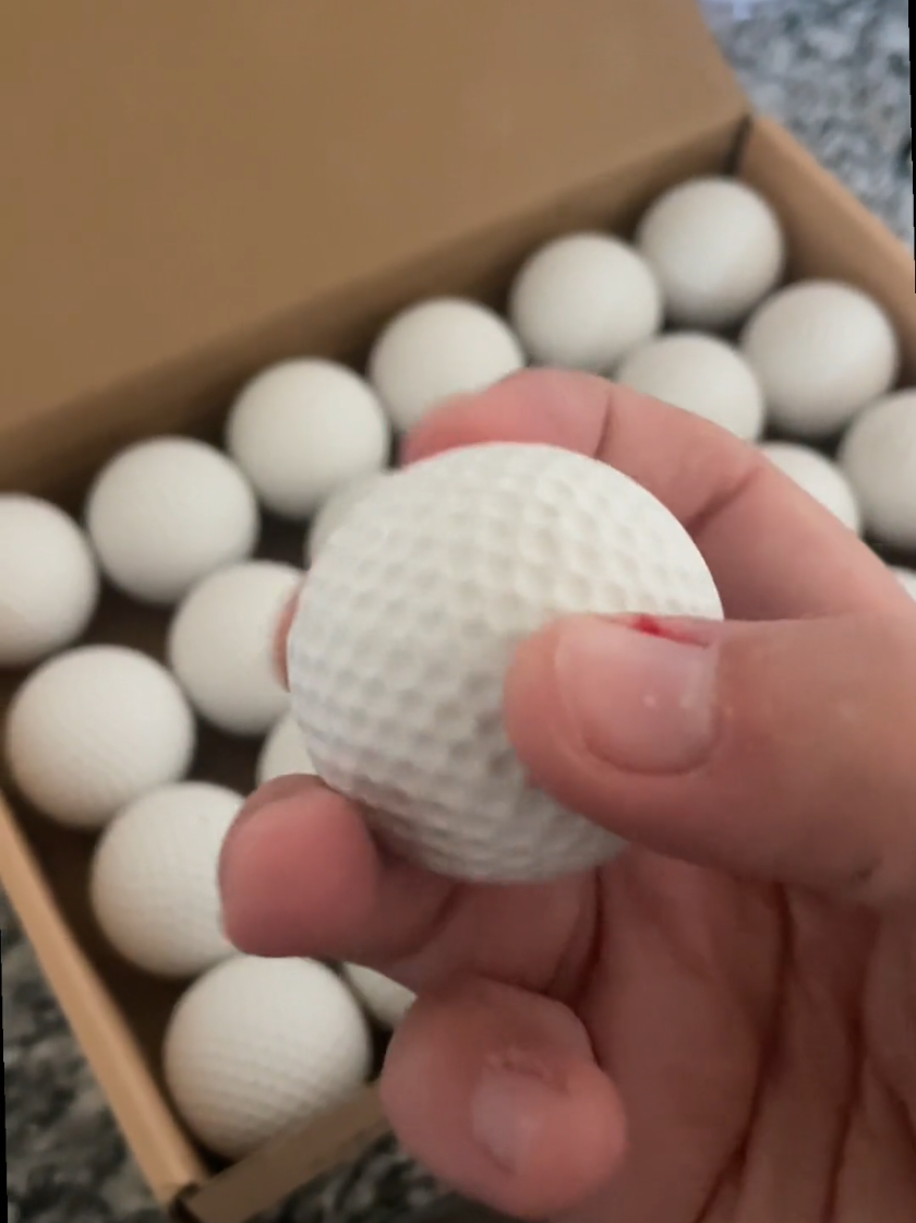 @Biodegradable Golf Balls