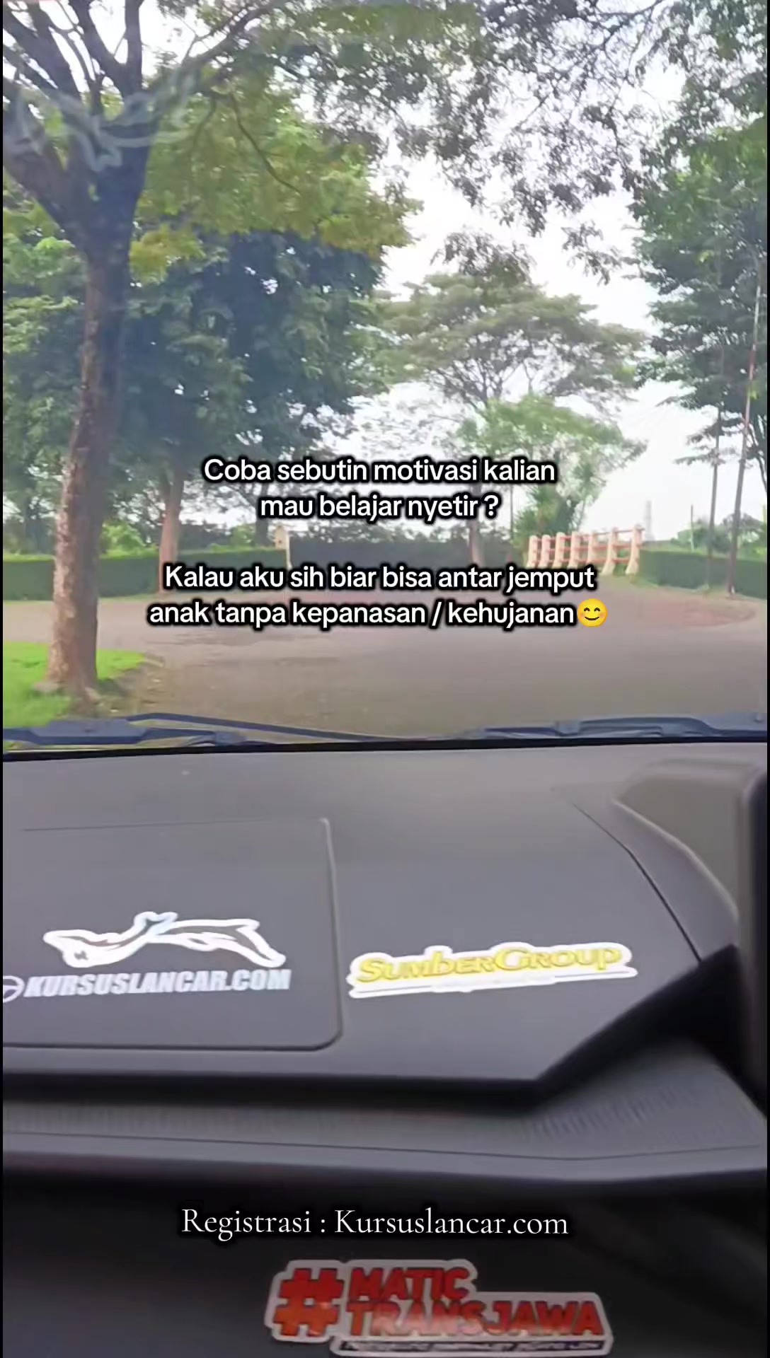 @Kursus mengemudi Lancar Matic