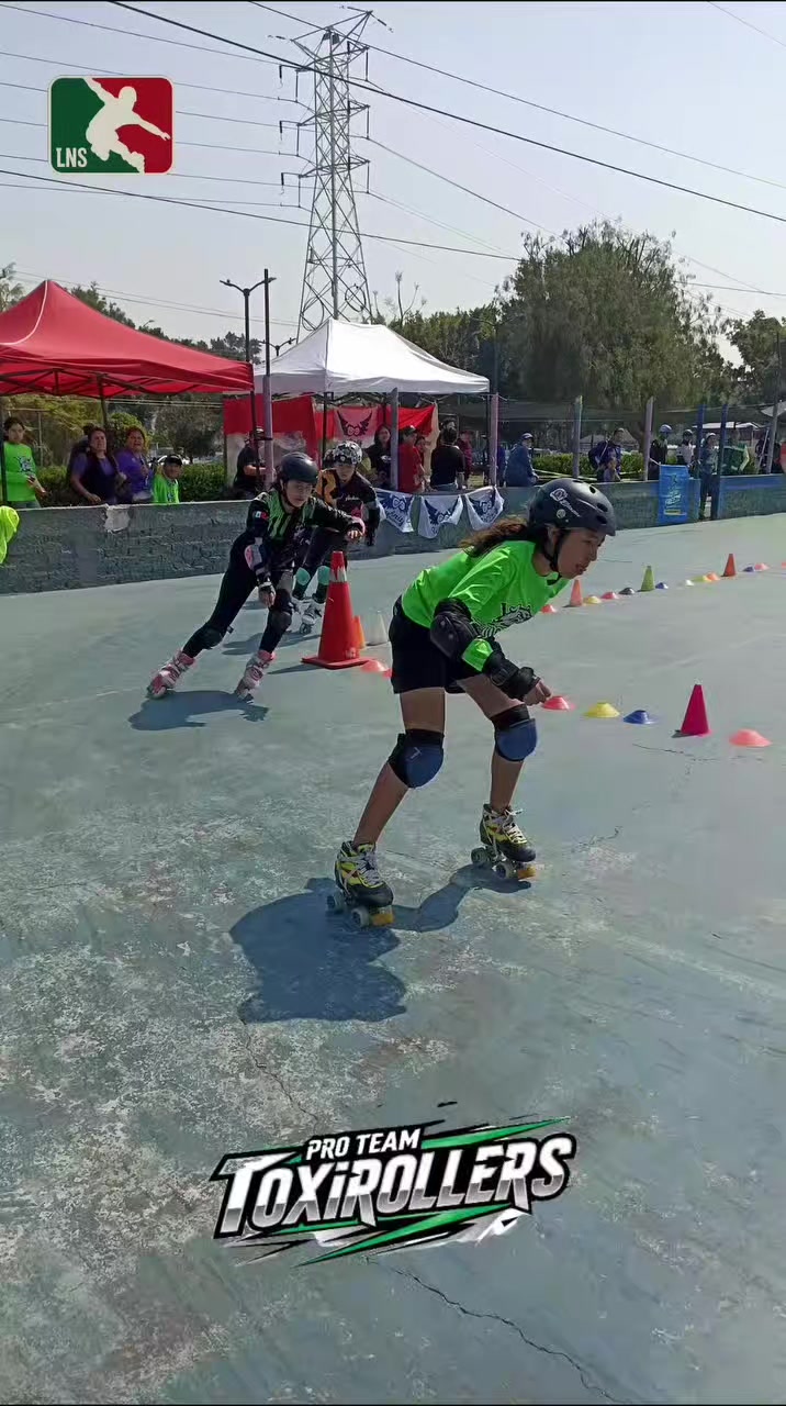 @escuela y equipo de patinaje