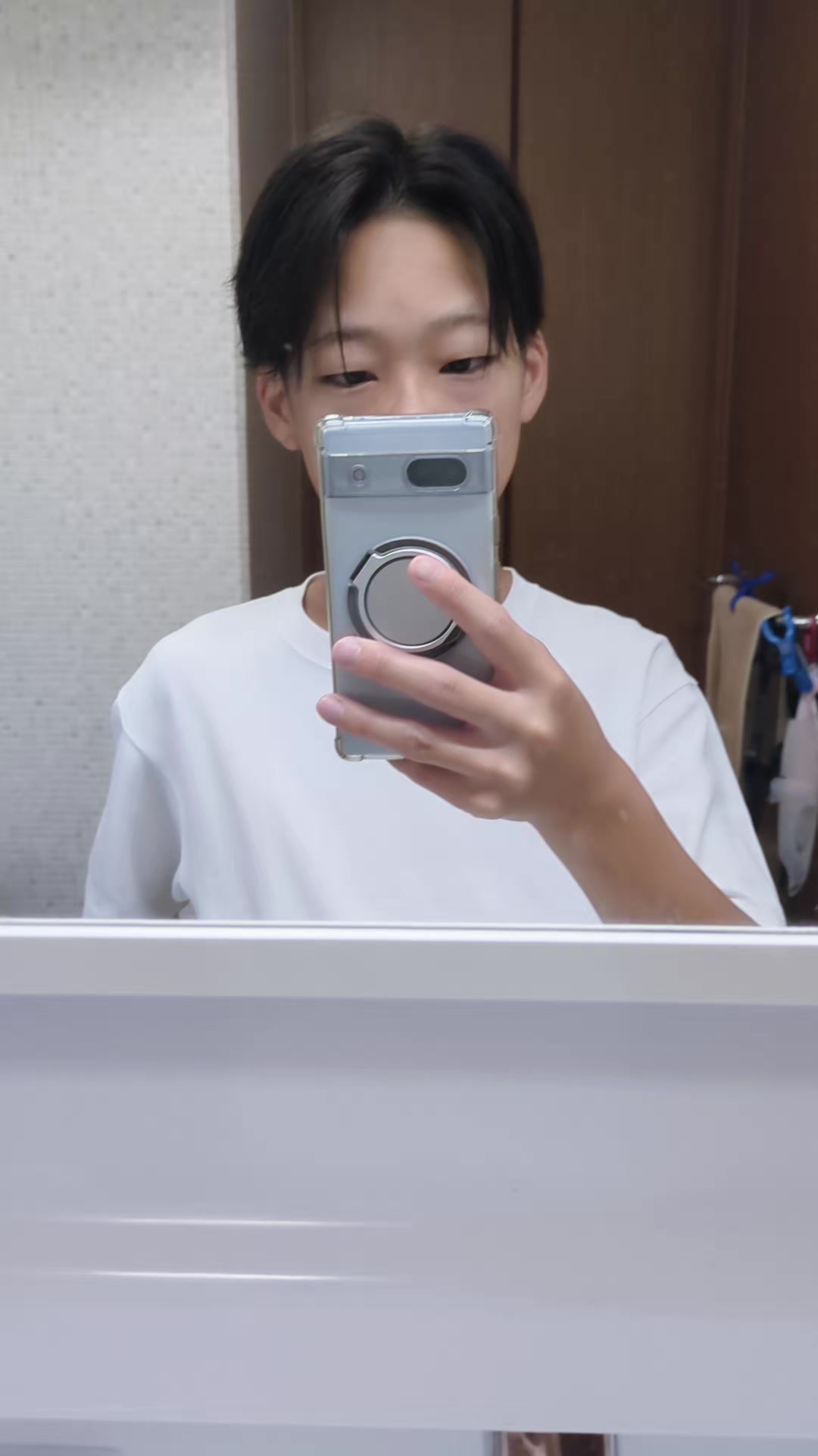 @1年後にヘアセット上手くなる学生🔥