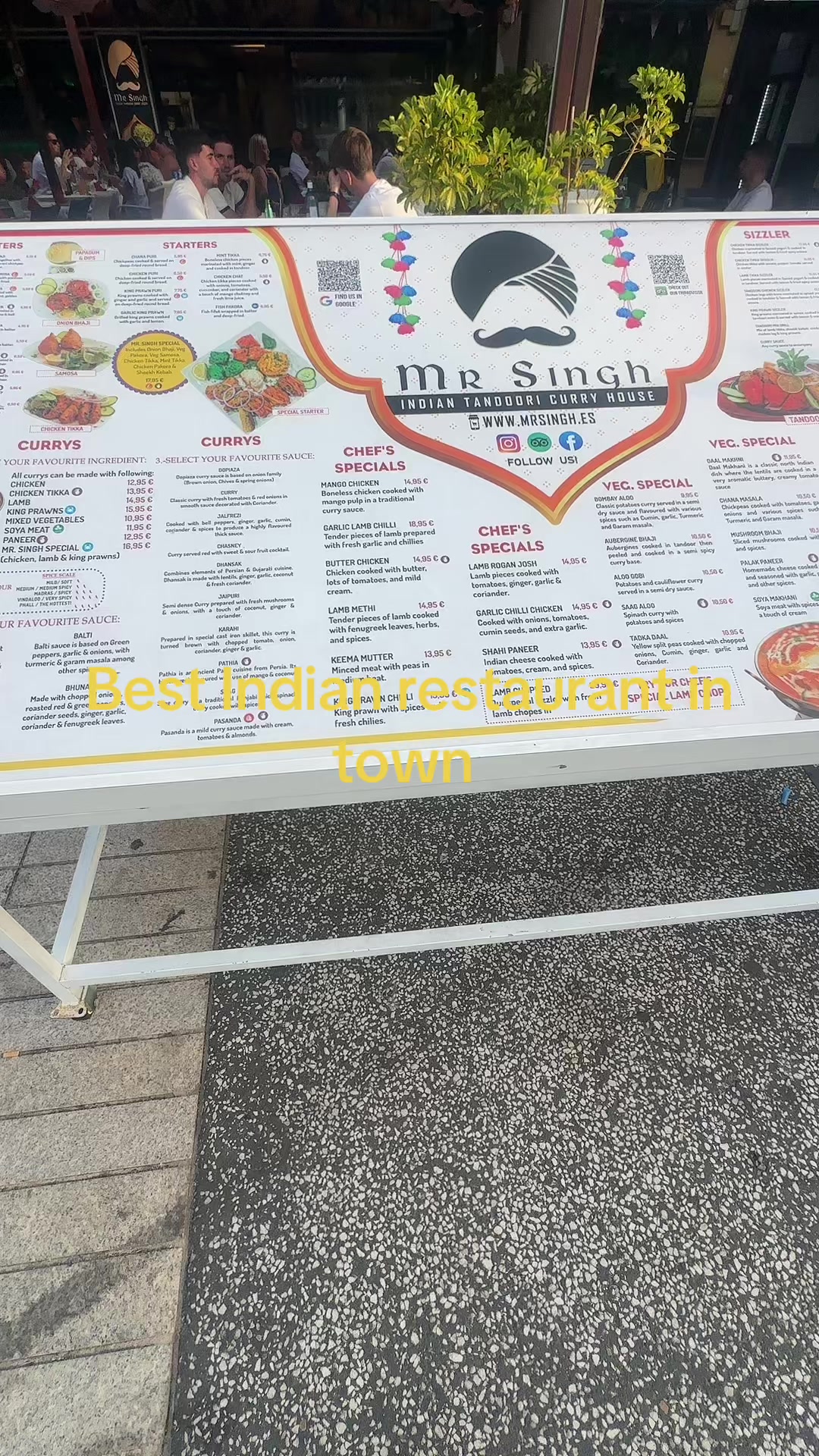 @MR Singh Indian food tenerife