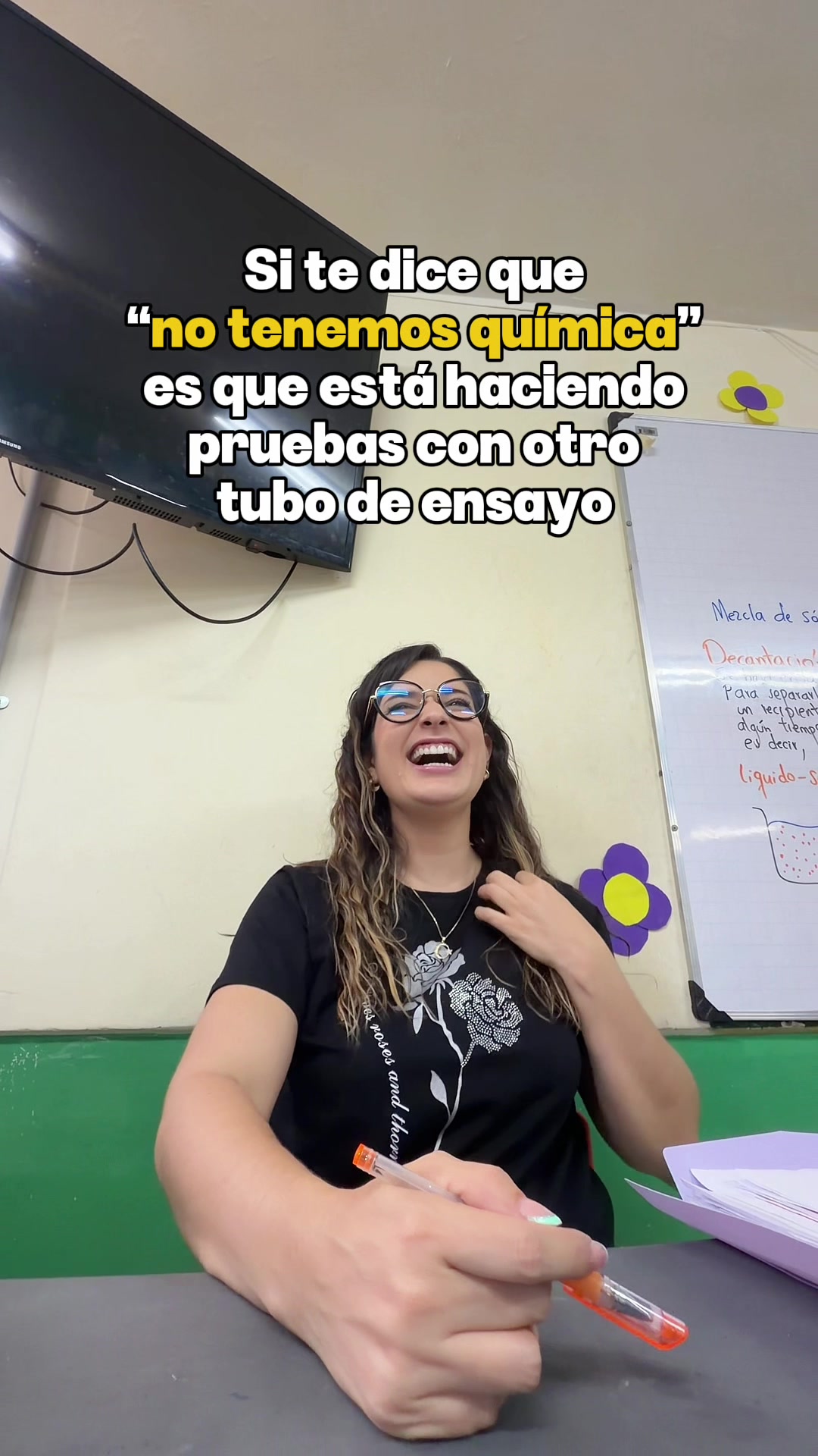 @Tati La profe de Química