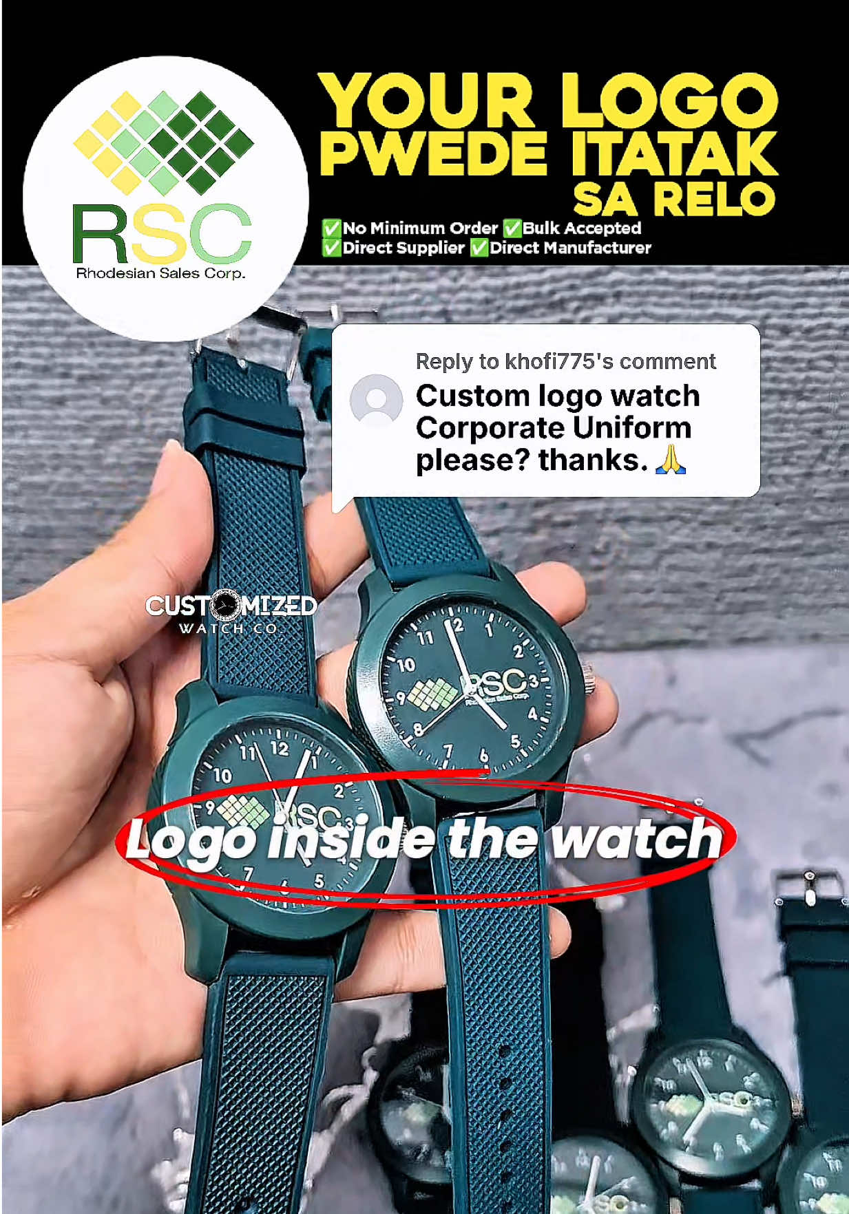 @Customized Watch Co.