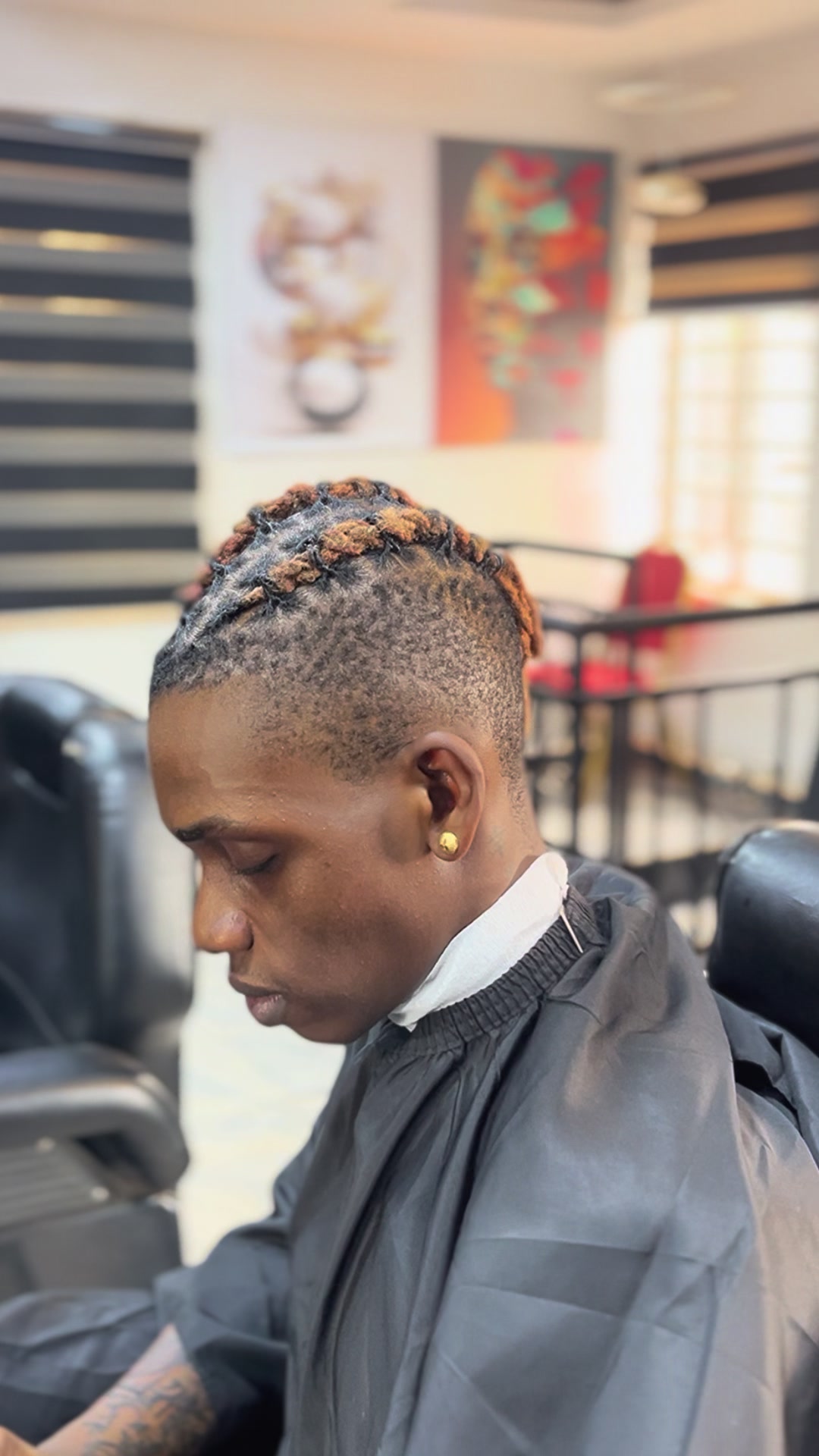 @Lagos Barber. follow on IG