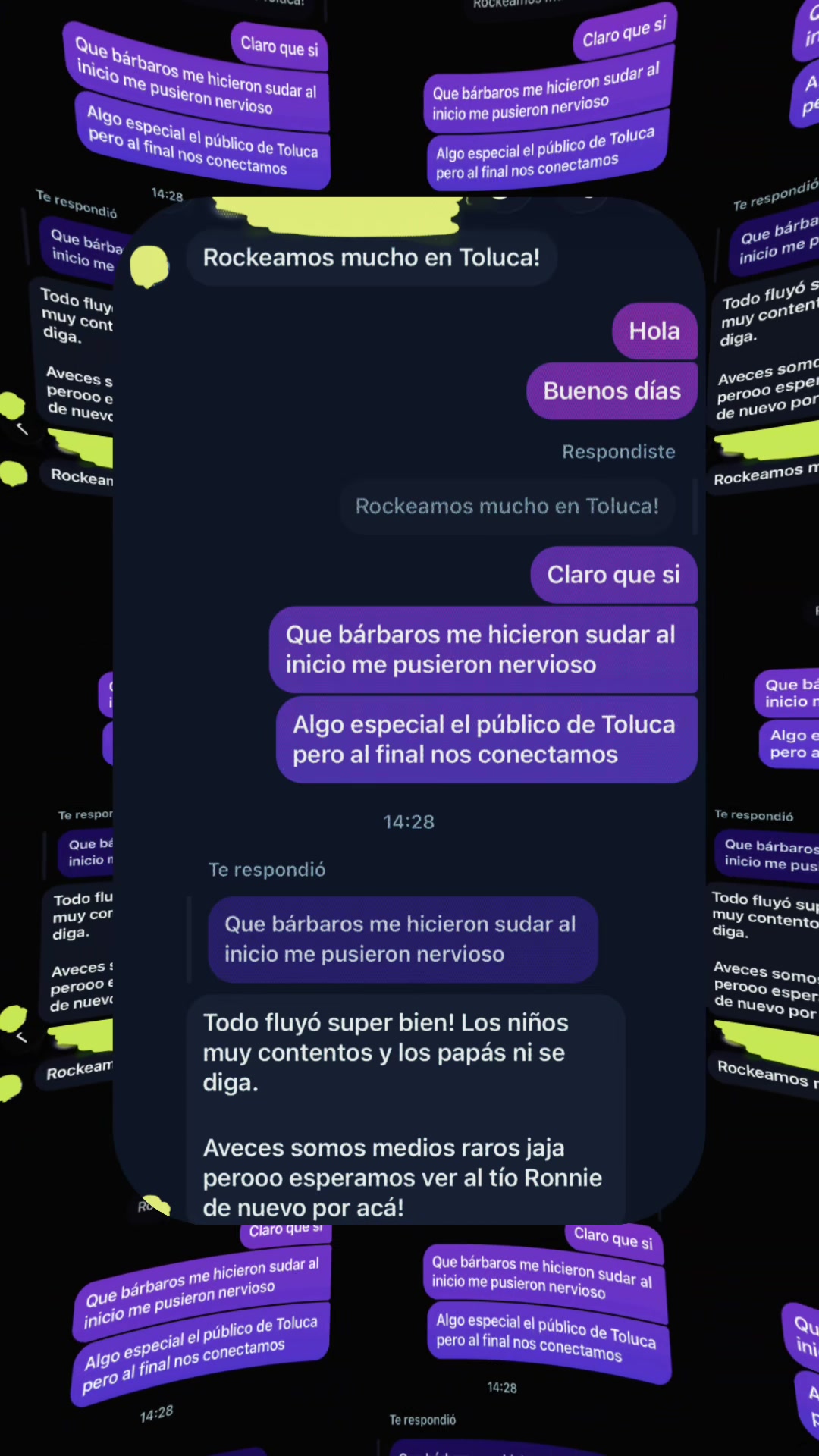 @Tío Ronnie