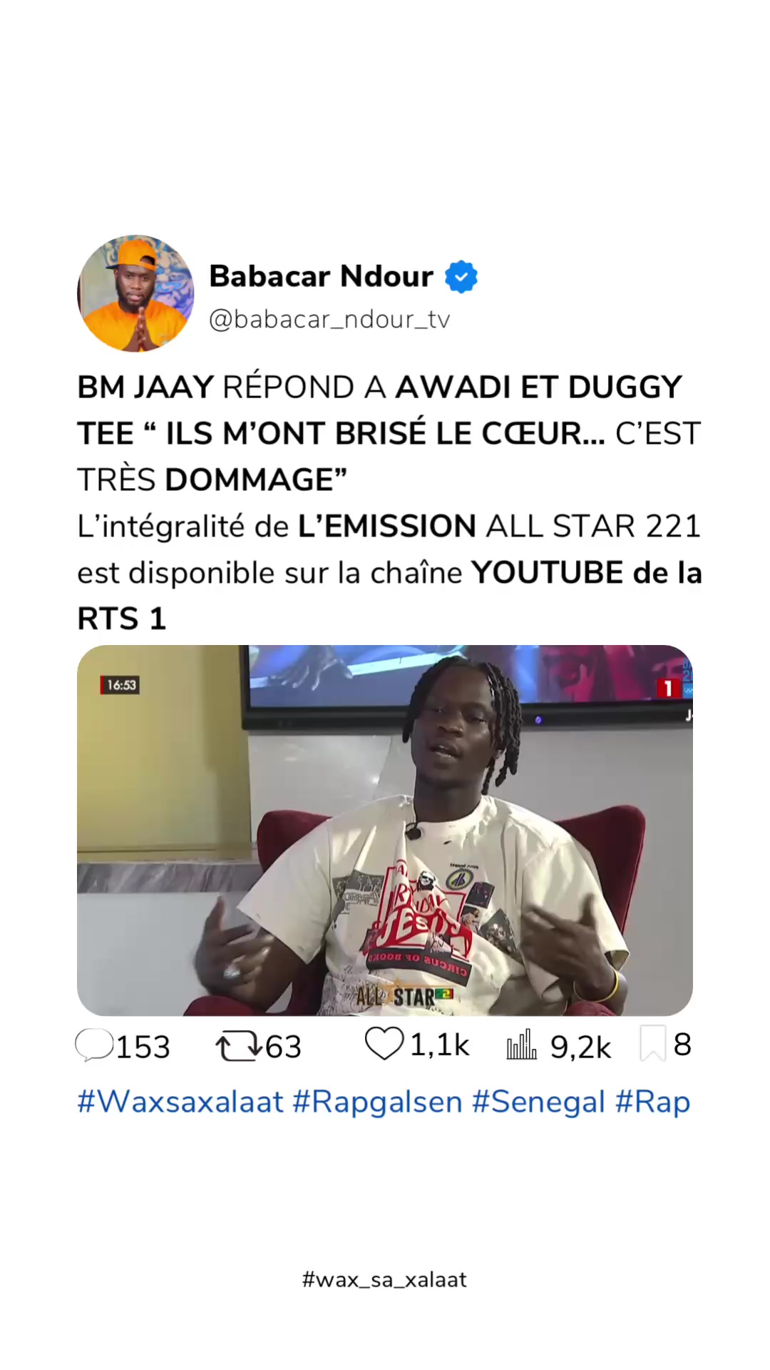 @Babacar Ndour Tv