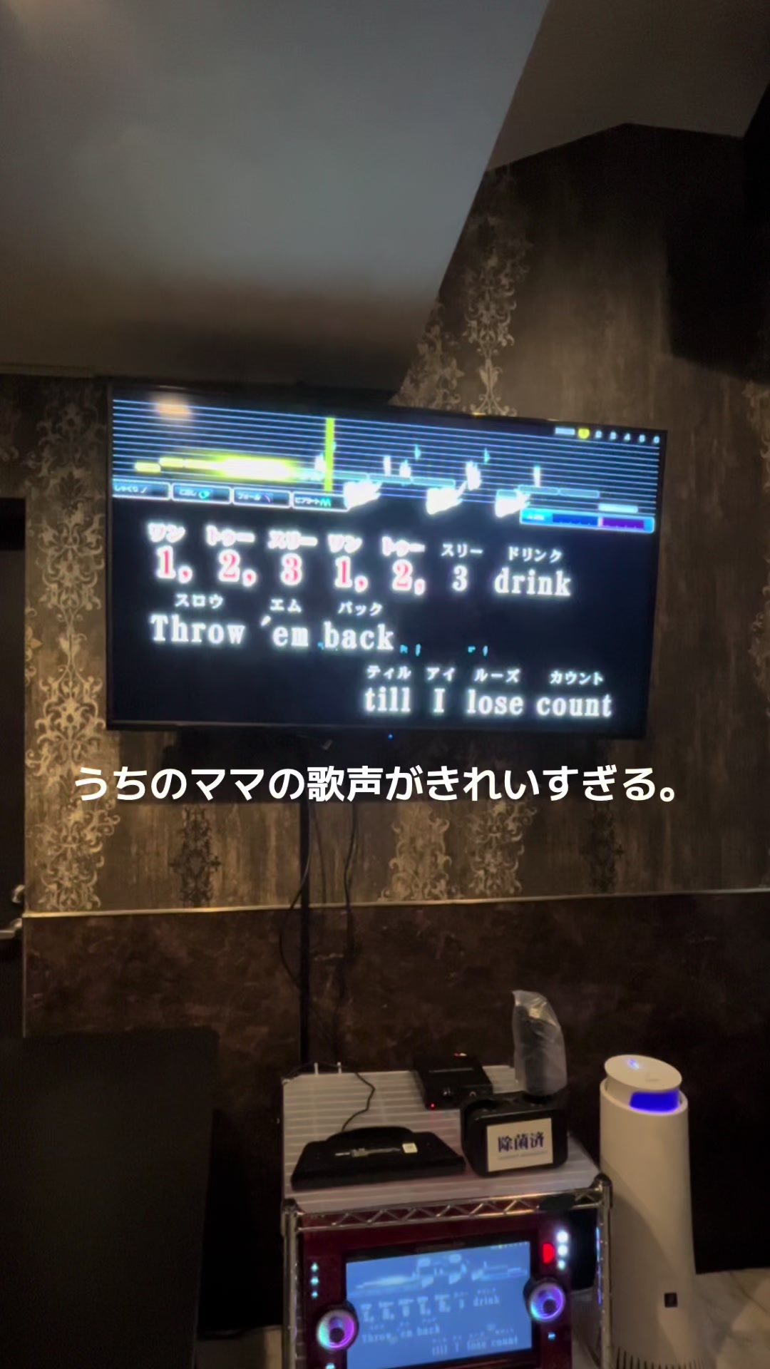 @ママの歌声がきれいすぎる。