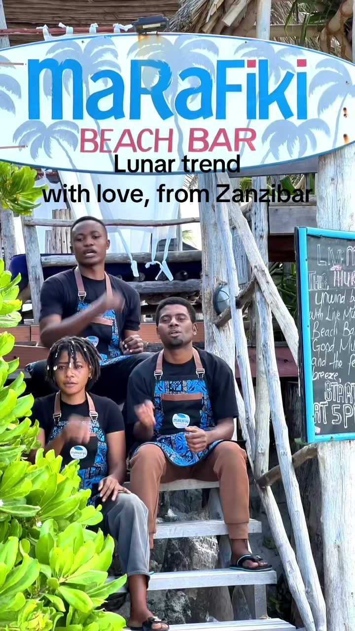 @Marafiki Beach Bar in Zanzibar