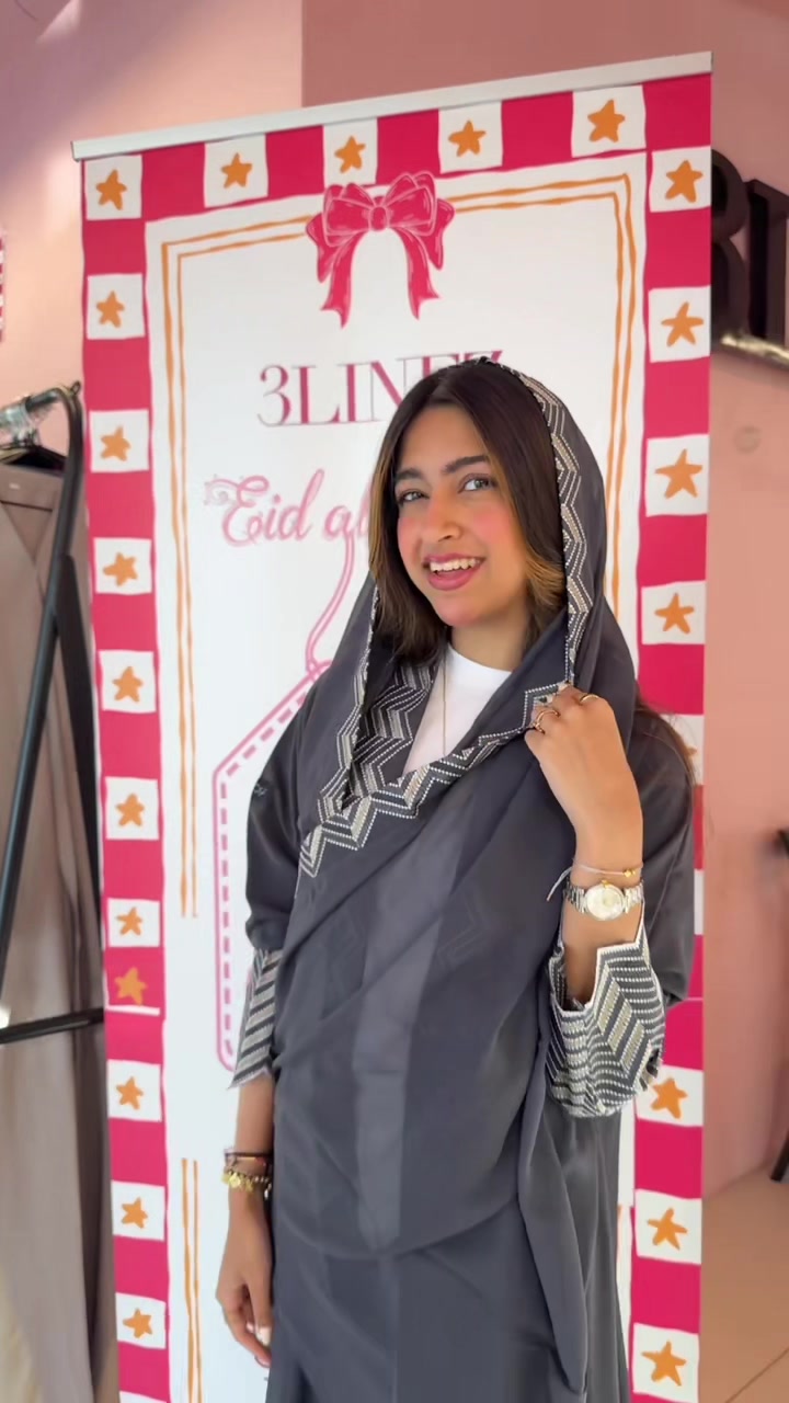 @عبايات ثري لاينز 3LINEZ ABAYA