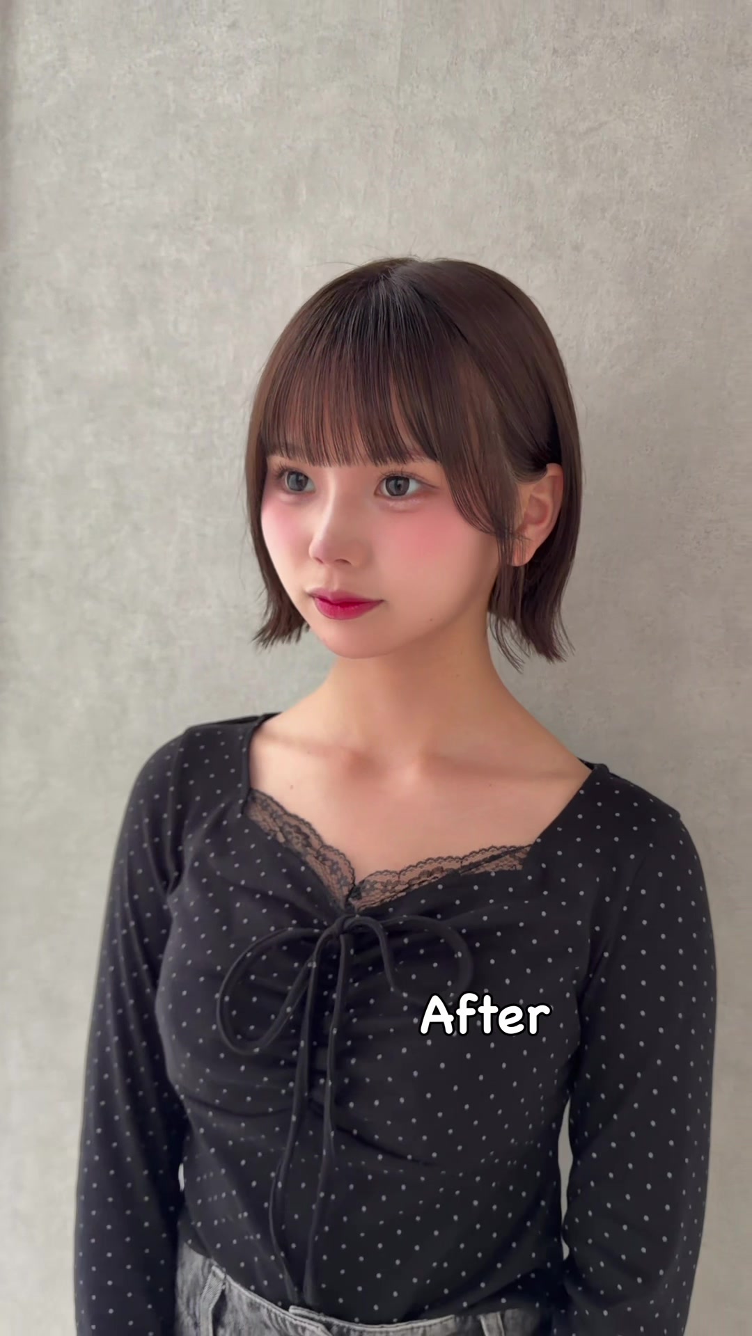 @わたるマジック/美容師/表参道/シースルーぱっつん/CEO