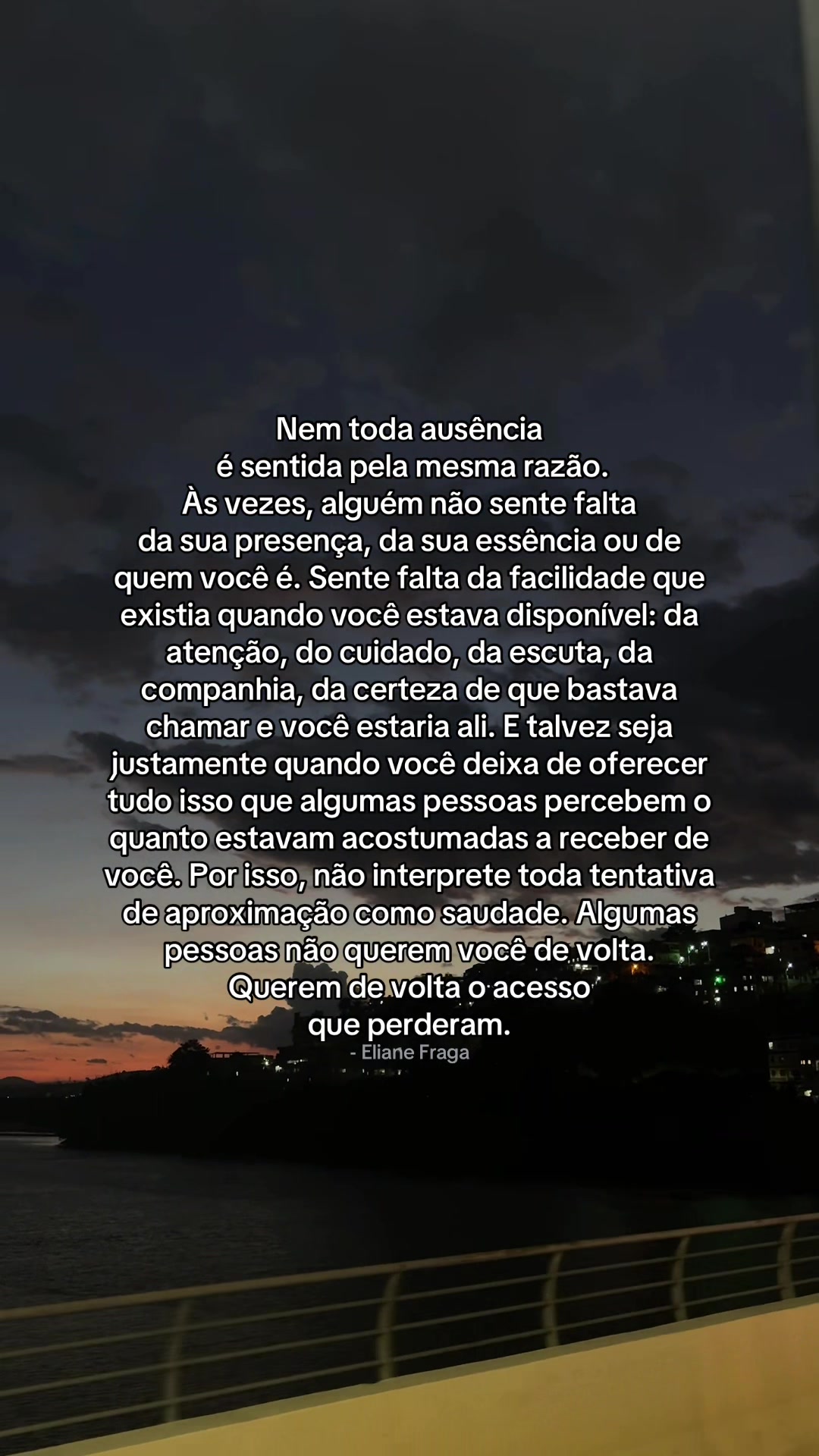 @Eliane Fraga/Frases e Reflex&atilde;o