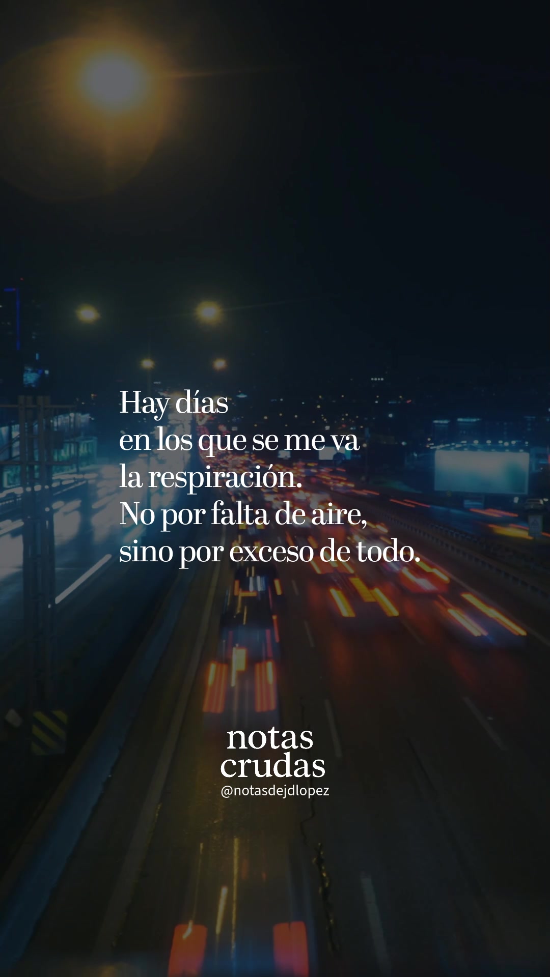 @Notas Crudas