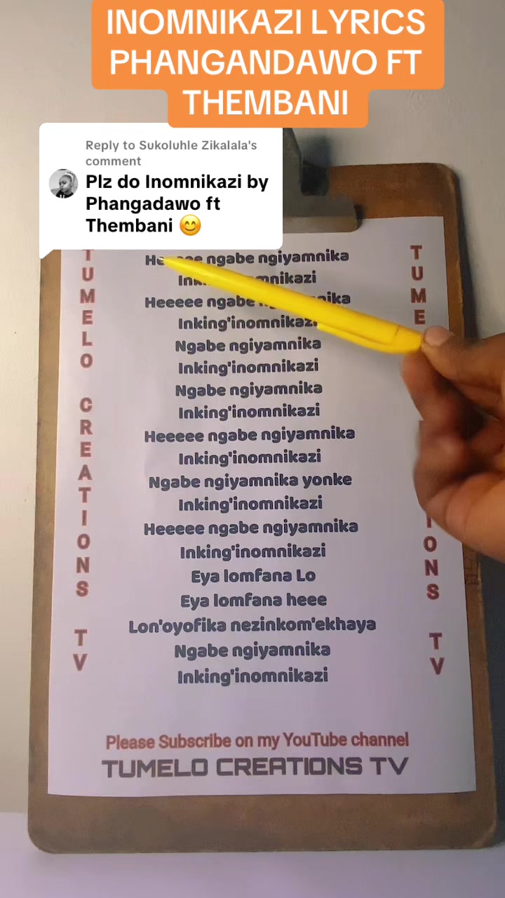 @Tumelo Creations TV 📺