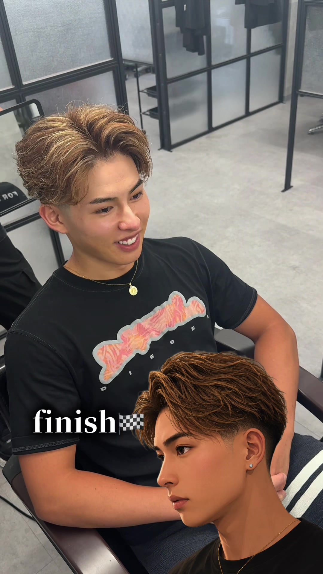 @リクトモテ髪🇺🇸✂︎