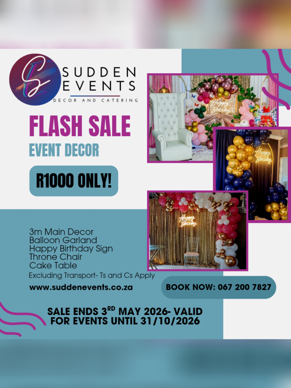 @Sudden Events