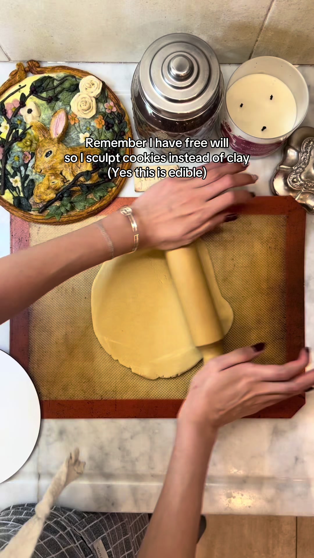 @Flower cookies lady