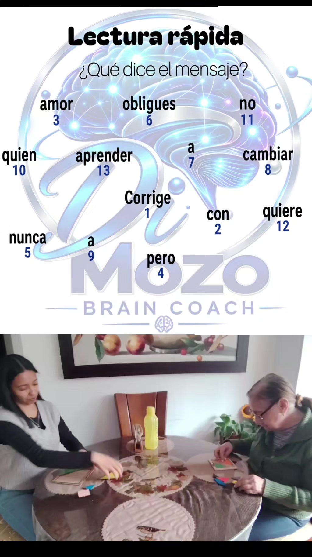 @Gimnasia Cerebral Coach Diana