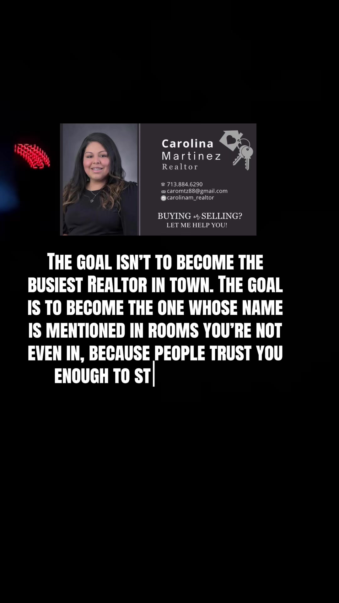 @Carolina | HTX Realtor®🔑🏡