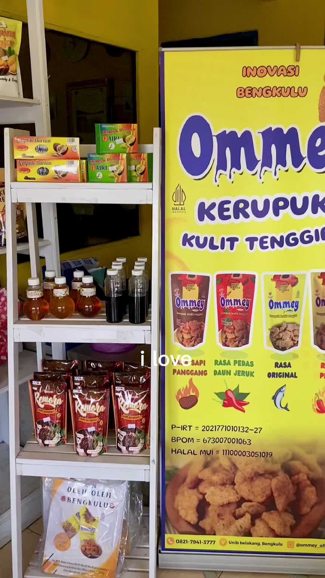 @OMMEY kerupuk kulit tenggiri