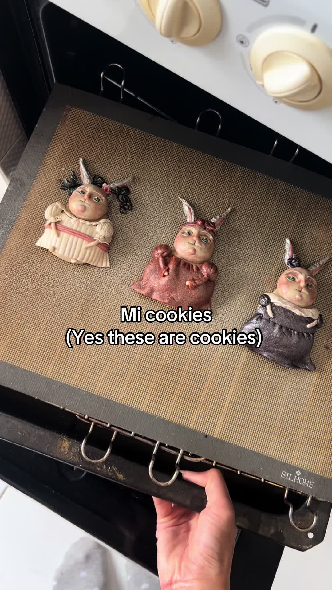 @Flower cookies lady